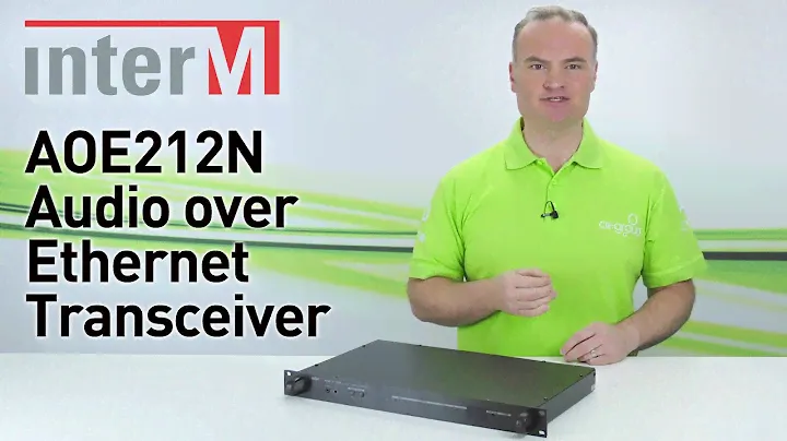 InterM AOE212N Audio Over Ethernet Transceiver